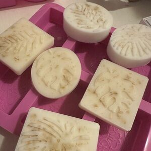 Natural White and Cream Kids Soap Set